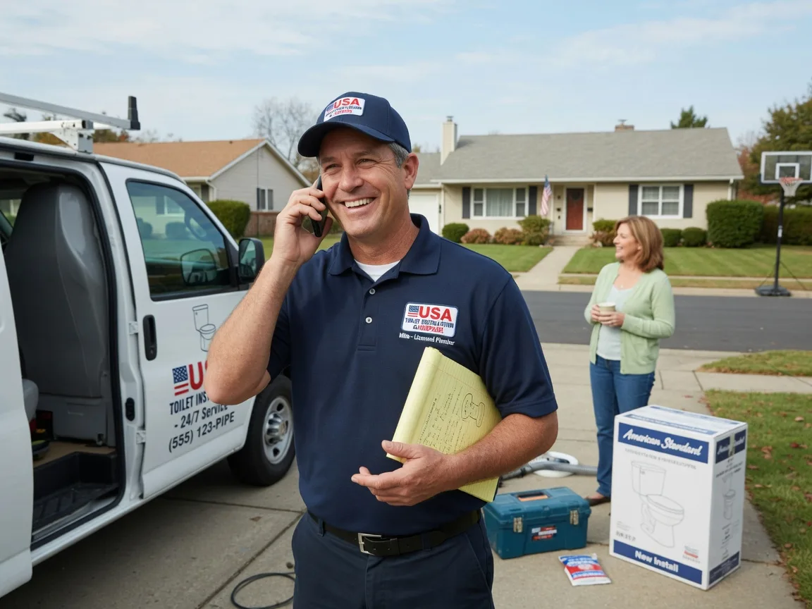 Toilet Installation Jamestown, IN FAQs